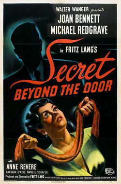 Cartel de Secreto tras la puerta