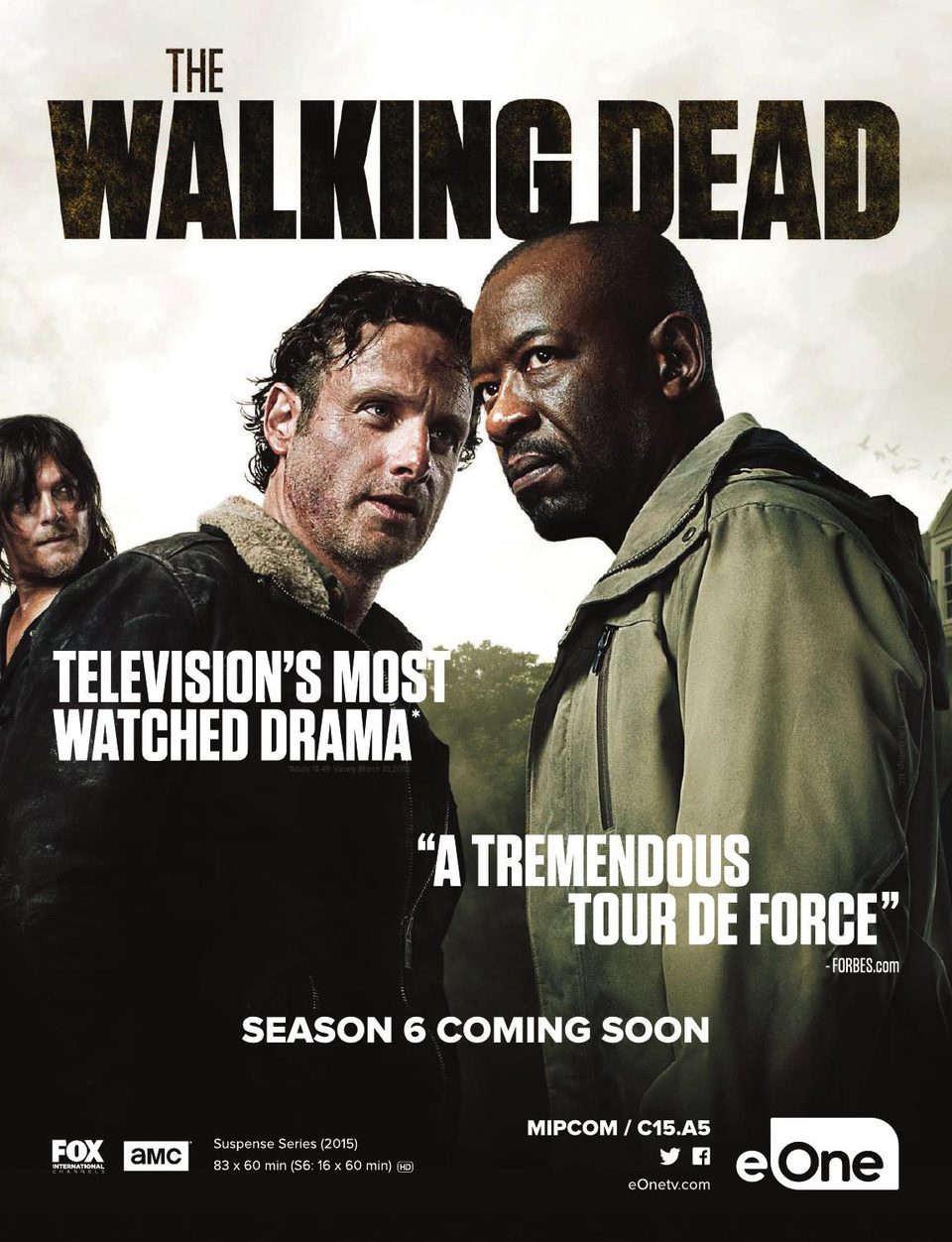 Cartel de The Walking Dead - Temporada 6