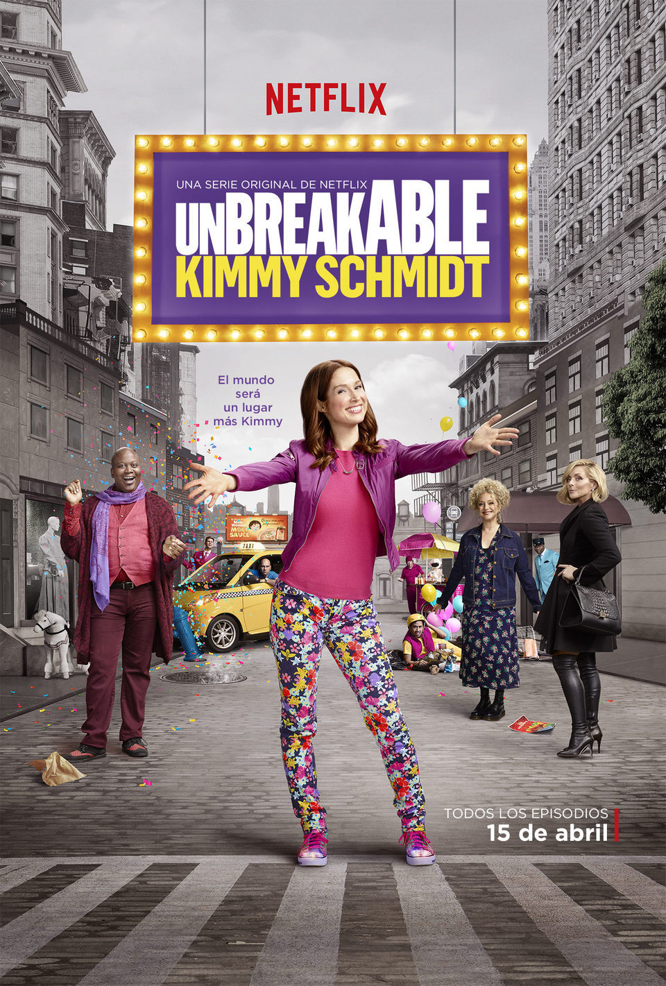 Cartel de The Unbreakable Kimmy Schmidt (La Invencible Kimmy Schmidt) - Temporada 2