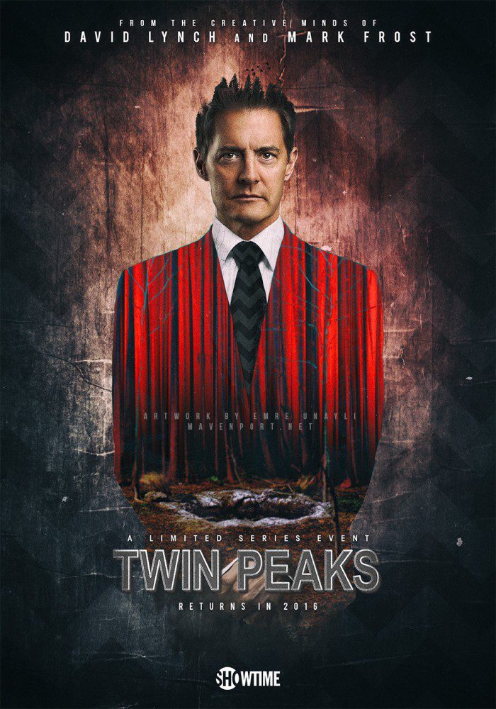 Cartel de Twin Peaks - Tercera temporada