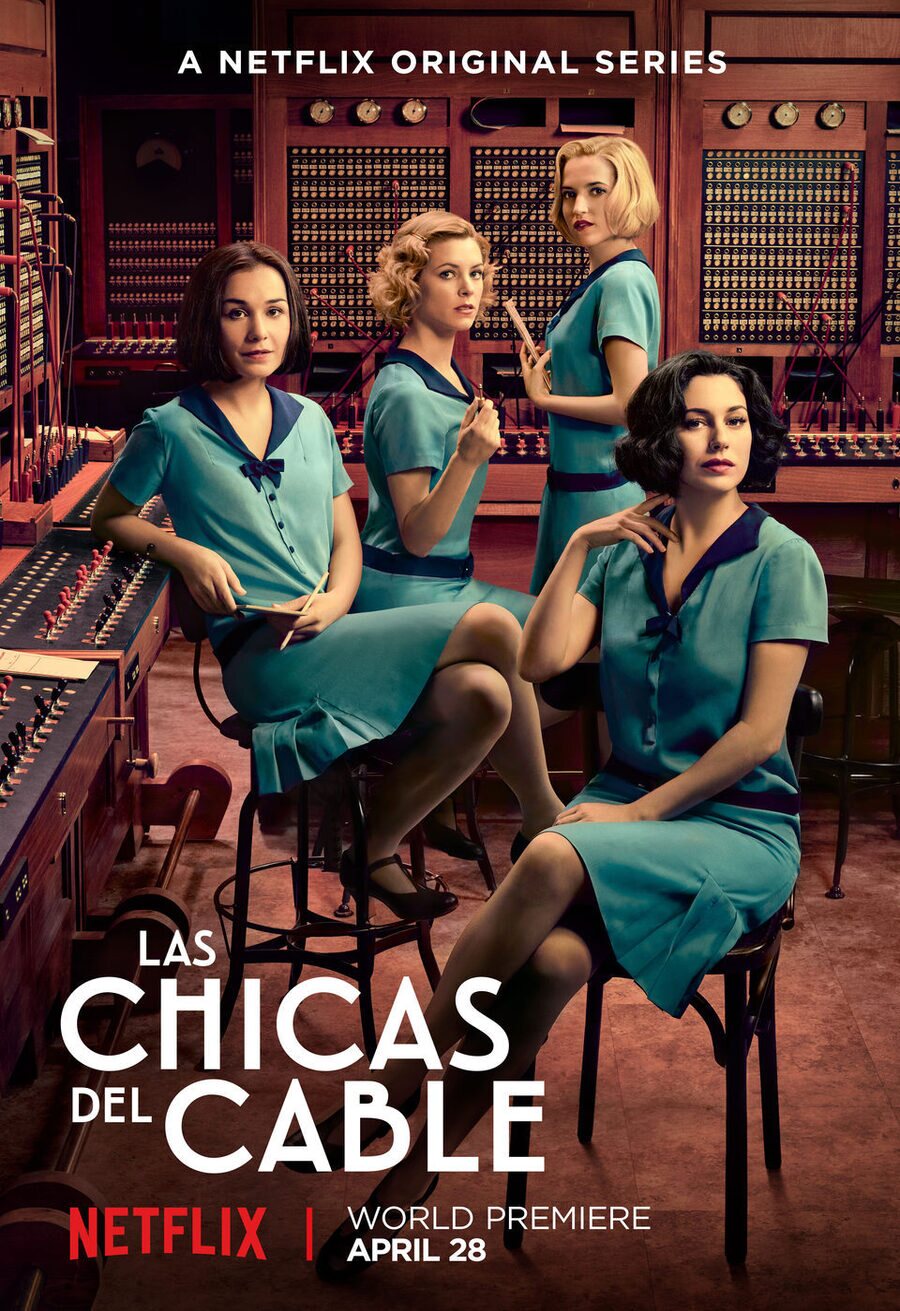 Cartel de Cable Girls - Póster oficial 'Las chicas del cable'