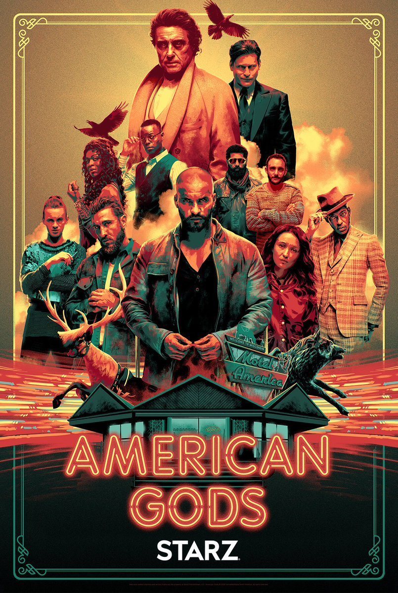 Cartel de American Gods - Temporada 2