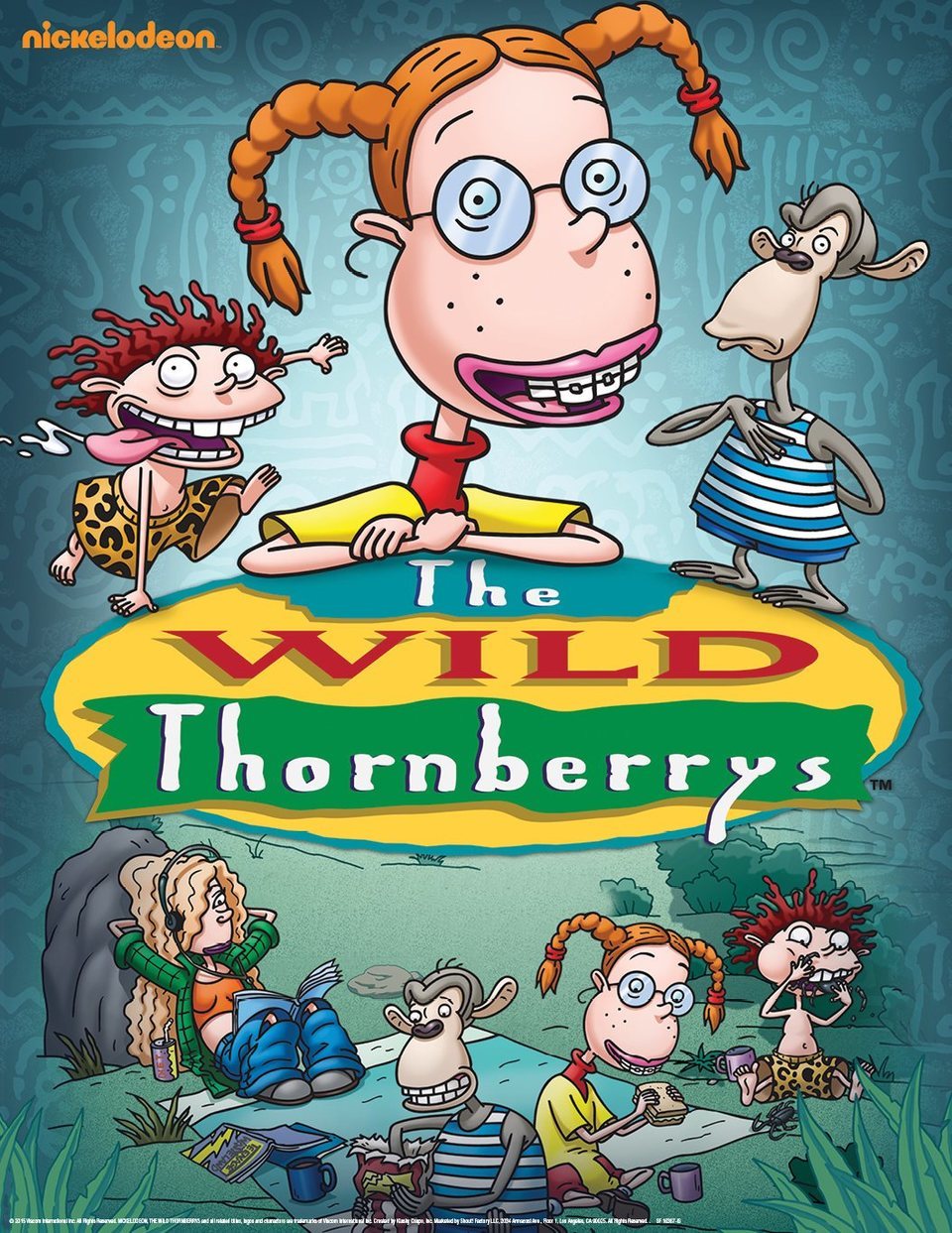 Cartel de Los Thornberrys - Póster 'The Wild Thornberrys'