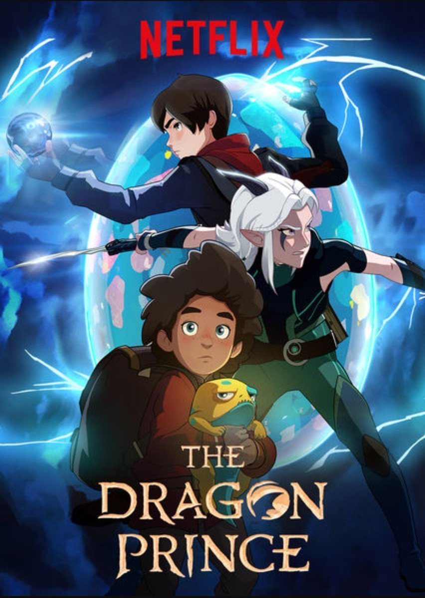 Cartel de Príncipe de los dragones - Temporada 1