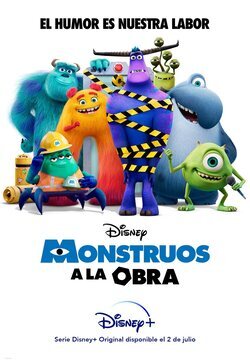 Cartel de Monsters at Work