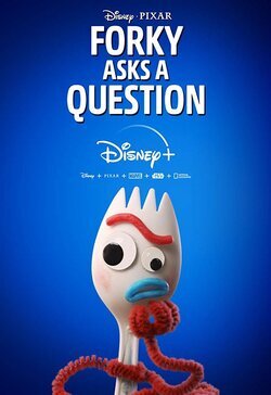 Cartel de Forky Asks a Question