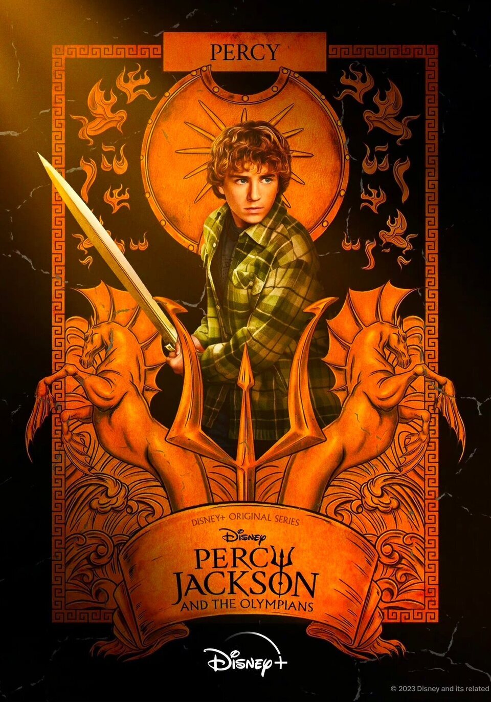Cartel de Percy Jackson and the Olympians - Percy Jackson