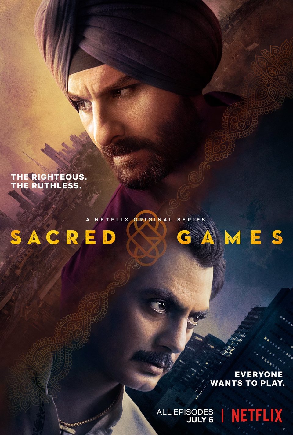 Cartel de Sacred Games - Temporada 1