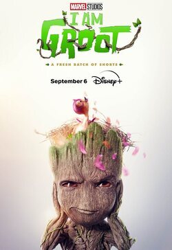 Cartel de I Am Groot