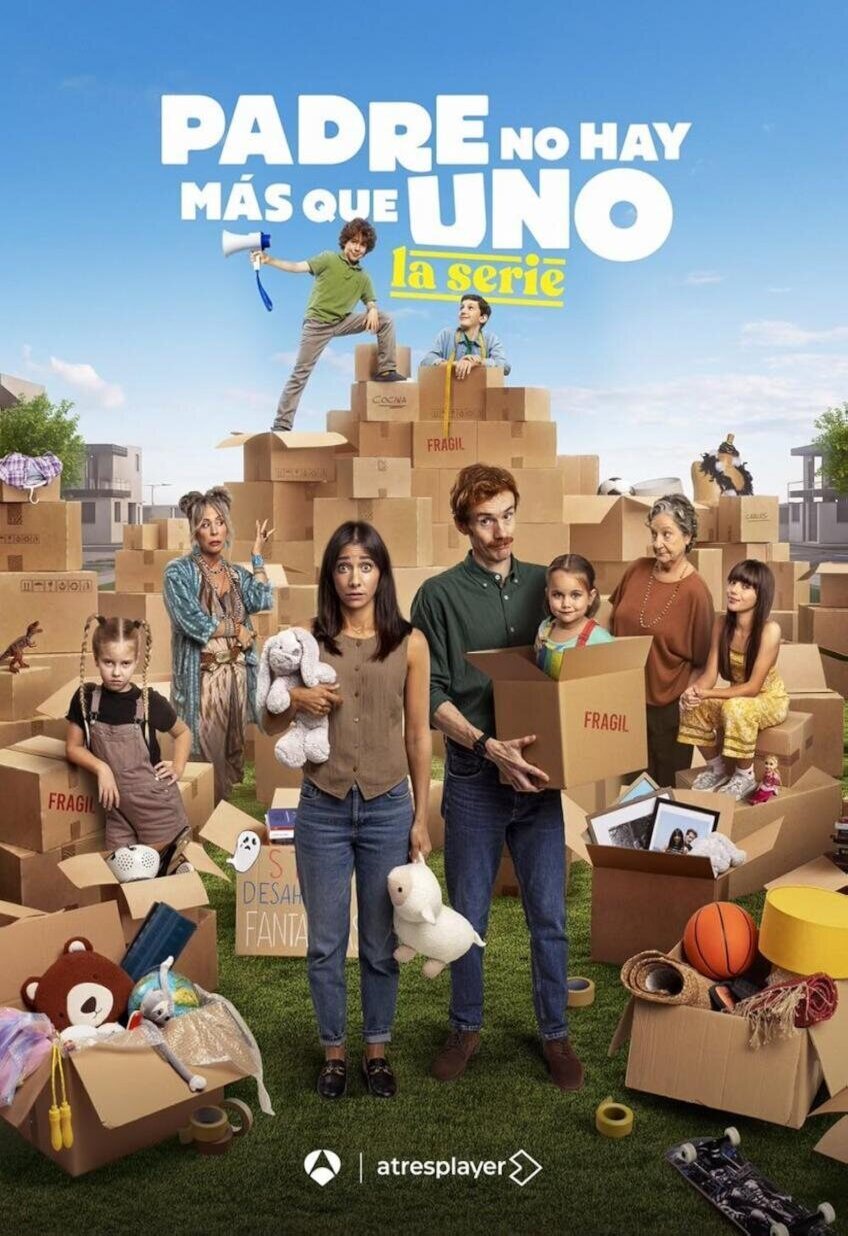 Cartel de Padre no hay más que uno, la serie - 
