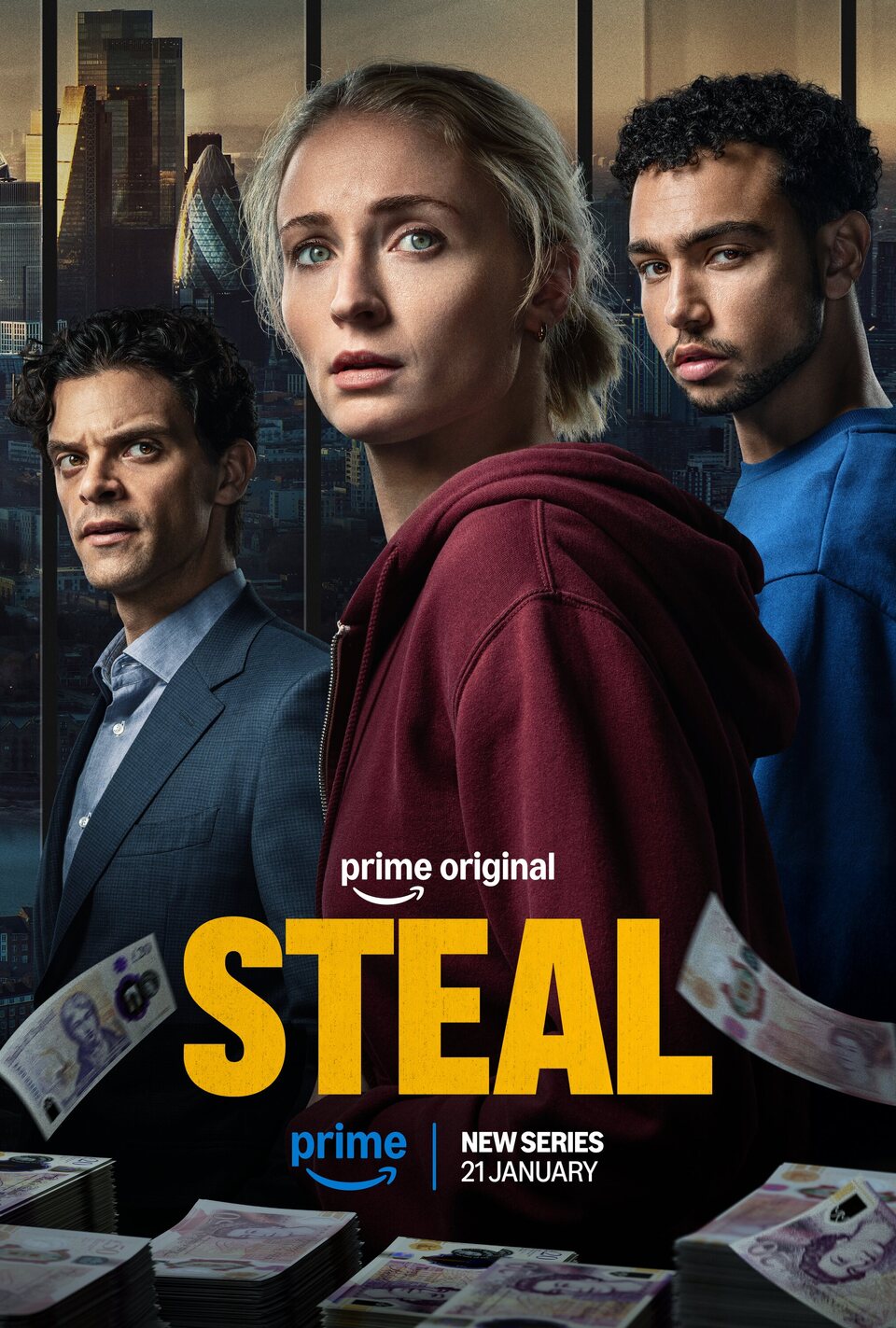 Cartel de Steal - Reino Unido