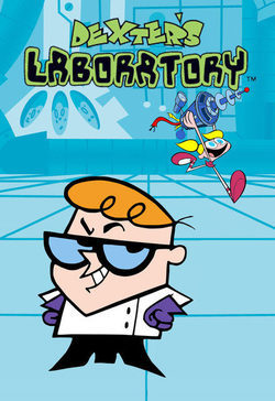 Cartel de El laboratorio de Dexter