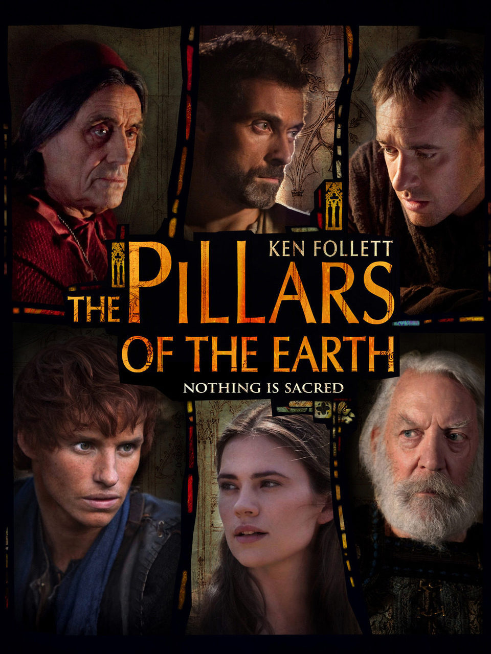 Cartel de The Pillars of the Earth - 'Los pilares de la Tierra'