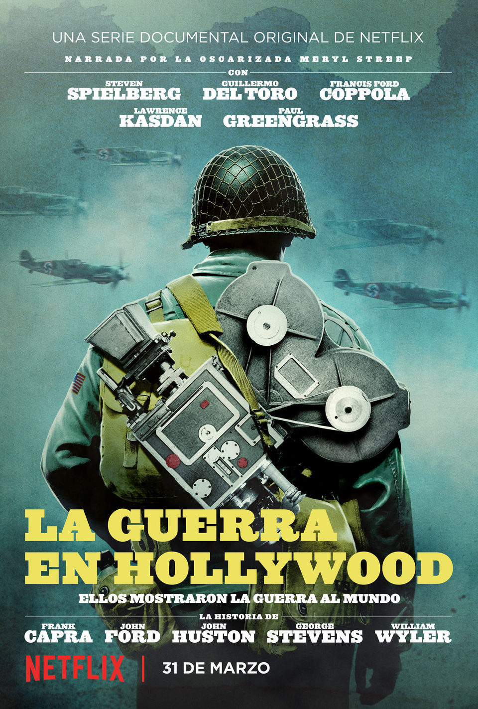 Cartel de Five Came Back - 'La guerra en Hollywood'