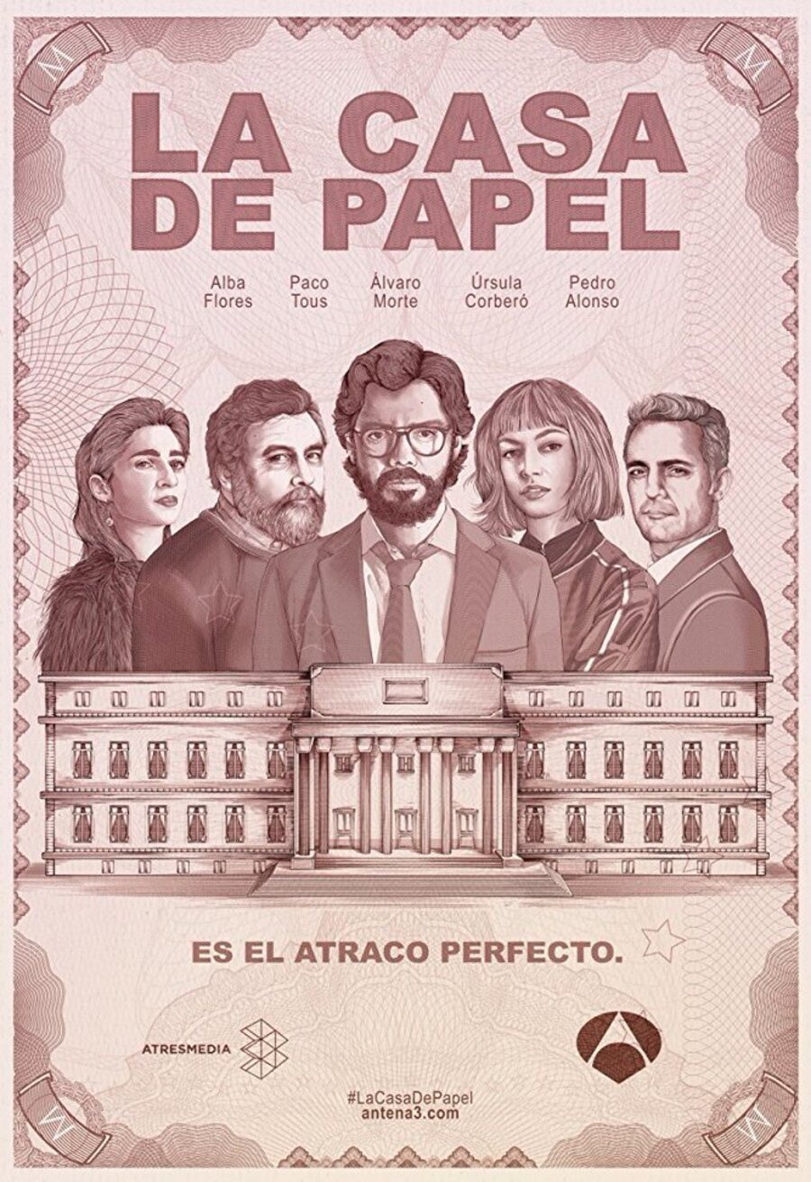 Cartel de La casa de papel - Póster