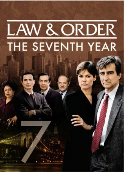 Cartel de La ley y el orden - Séptima Temporada