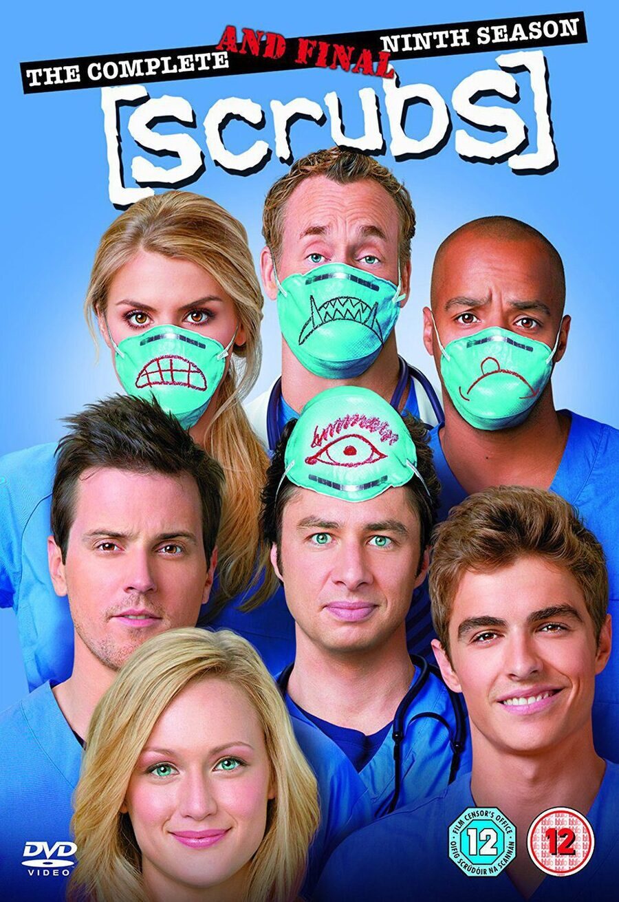 Cartel de Scrubs - Temporada final
