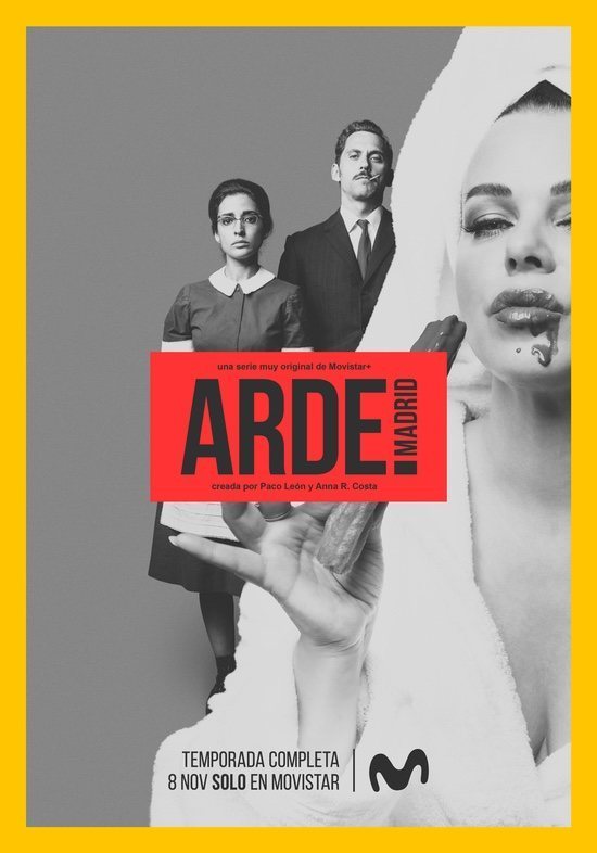 Cartel de Arde Madrid - Temporada 1