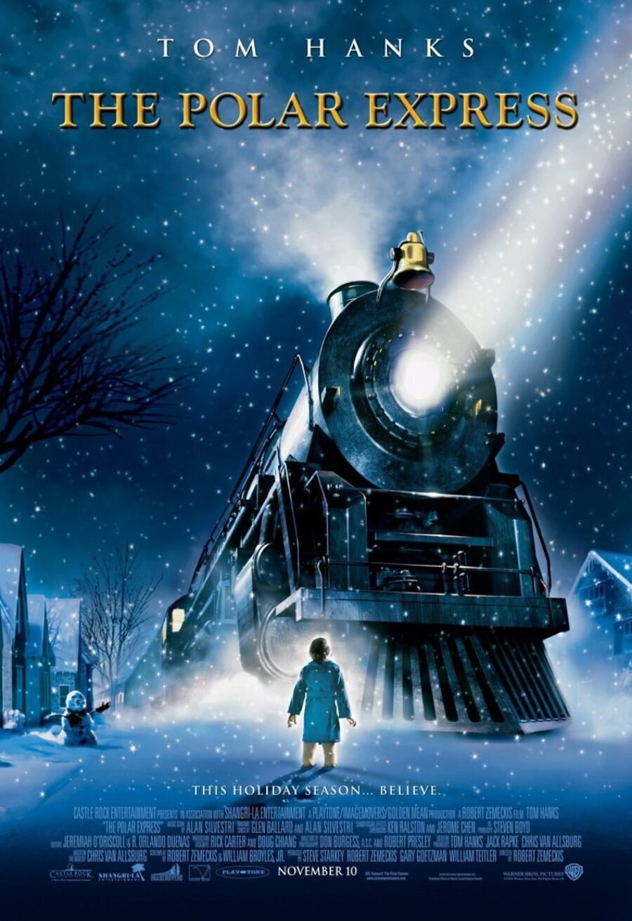 Cartel de Polar Express - Estados Unidos