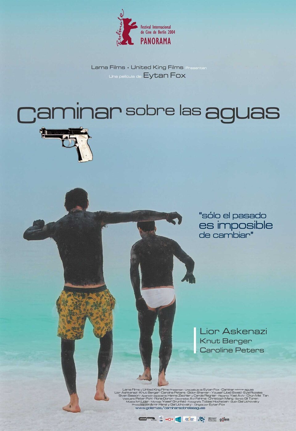 Cartel de Caminar sobre las aguas - España