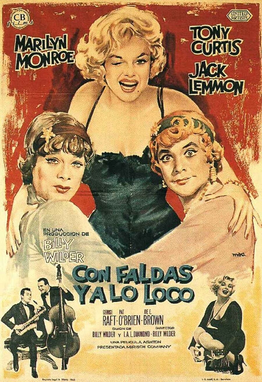 Cartel de Con faldas y a lo loco - España