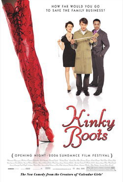 Cartel de Pisando fuerte (Kinky Boots)