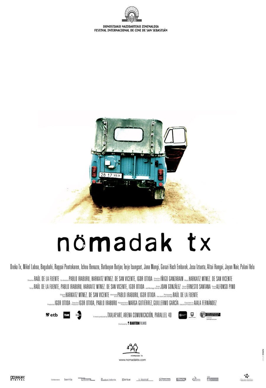 Cartel de Nömadak TX - España