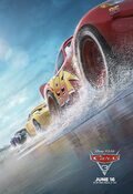 Cartel de Cars 3