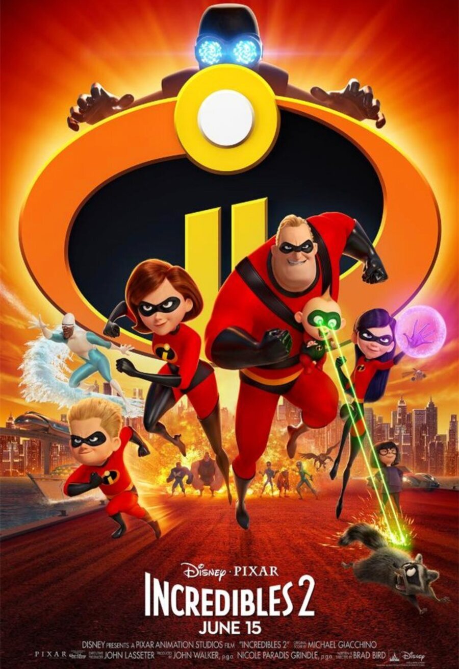 Cartel de Incredibles 2 - Estados Unidos #8