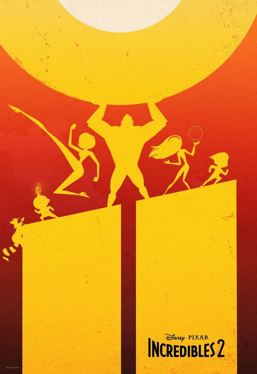 Cartel de Incredibles 2 - Estados Unidos #9