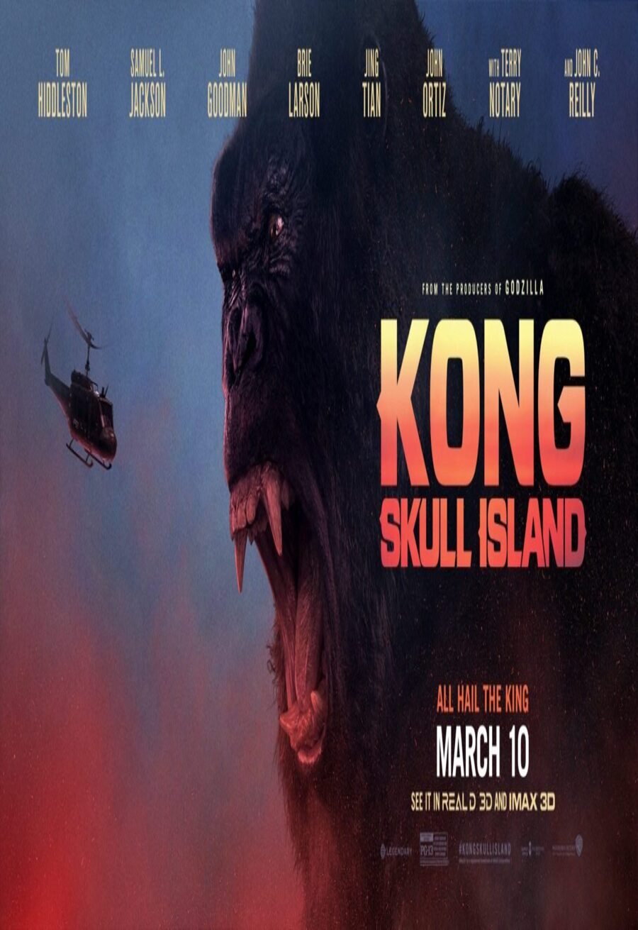 Cartel de Kong: La Isla Calavera - EE.UU.