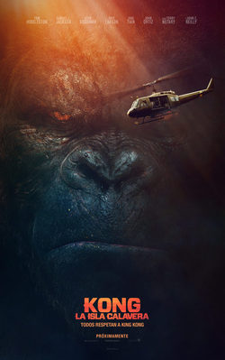Cartel de Kong: La Isla Calavera