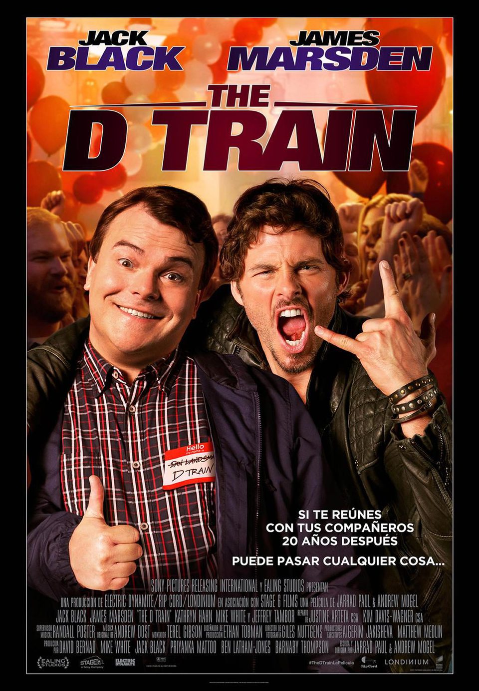 Cartel de The D Train - España