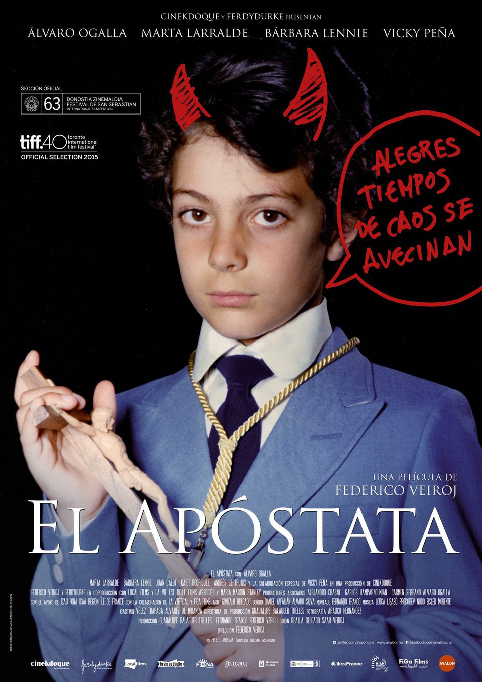 Cartel de El apóstata - España