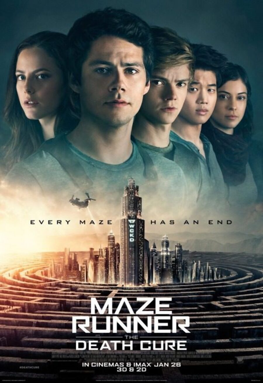 Cartel de Maze Runner: La cura mortal - Inglés