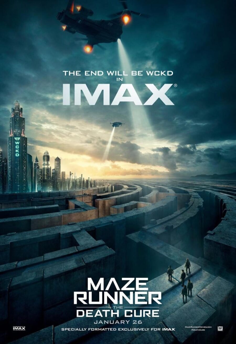 Cartel de Maze Runner: La cura mortal - Teaser
