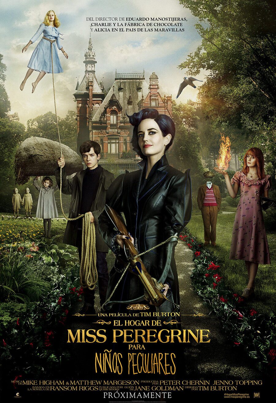 Cartel de Miss Peregrine y los niños peculiares - España