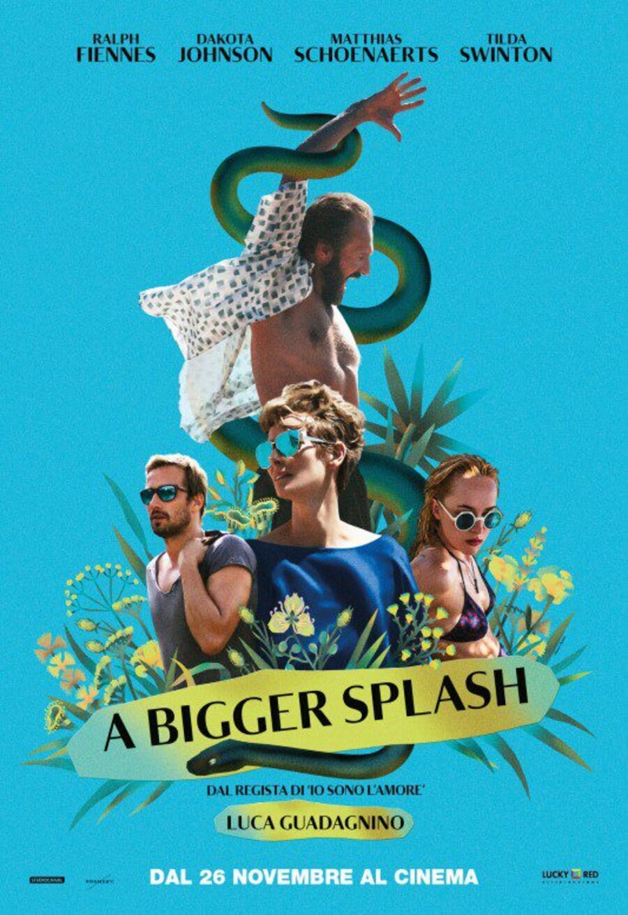 Cartel de A Bigger Splash - 'A Bigger Splash' póster Italia