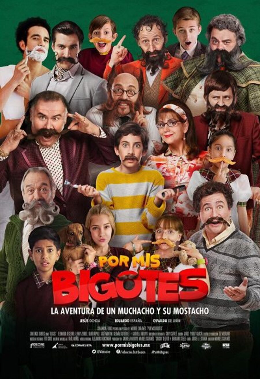 Cartel de Por mis bigotes - México