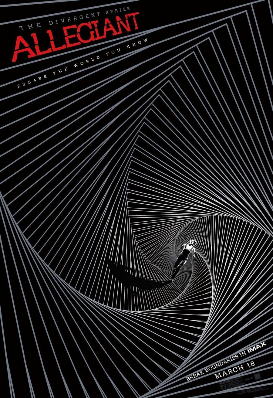 Cartel de Divergente La Serie: Leal - EE.UU. #3