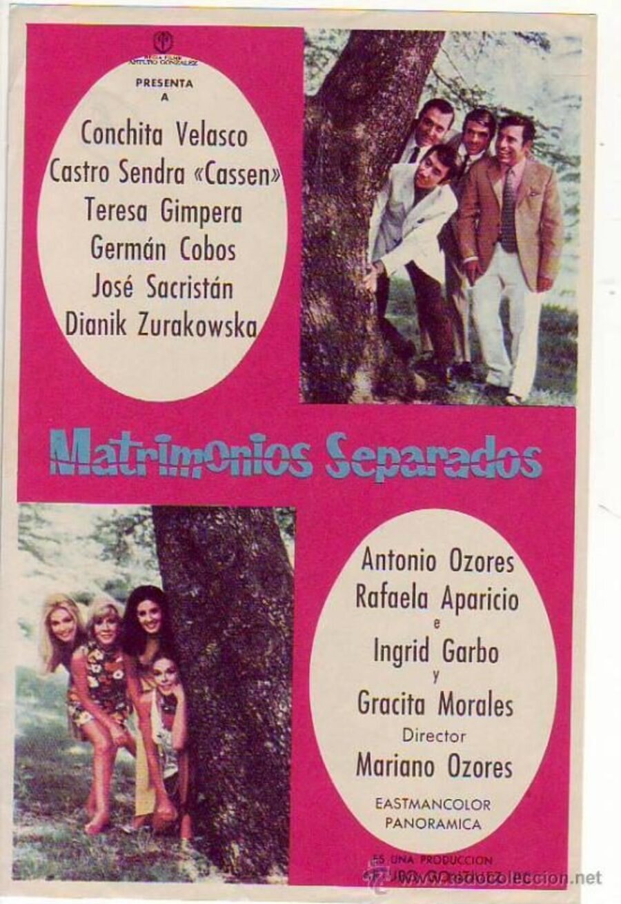 Cartel de Matrimonios separados - Matrimonios Separados