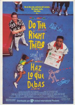 Cartel de Do the Right Thing