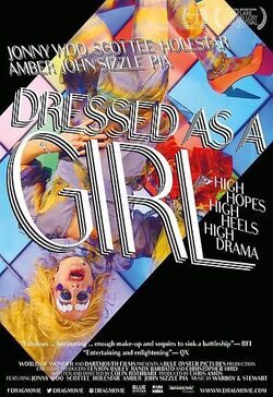 Cartel de Dressed as a girl