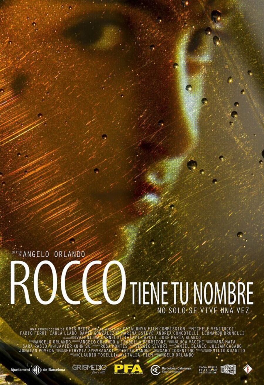 Cartel de Rocco tiene tu nombre - España