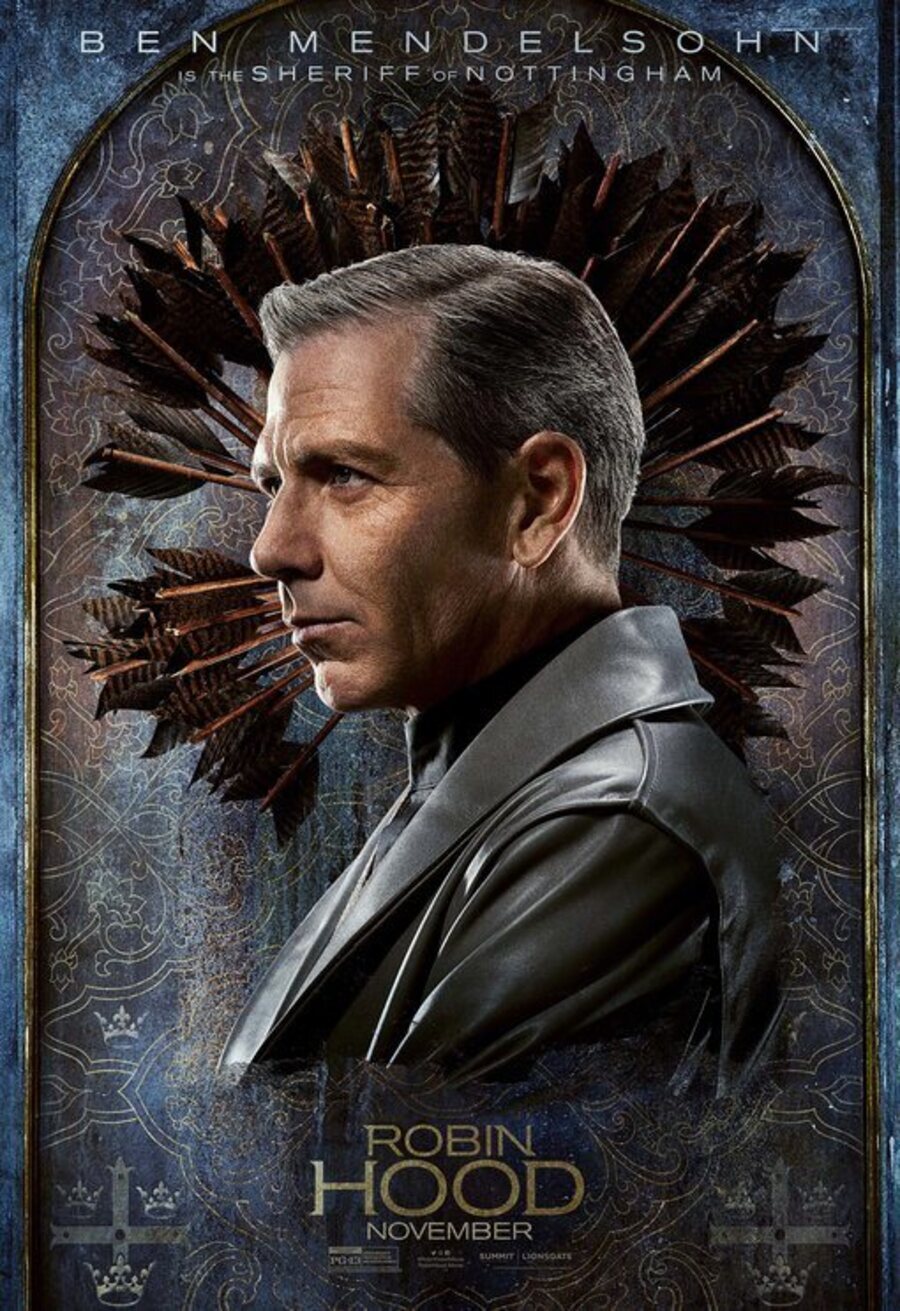 Cartel de Robin Hood - Póster Ben Mendelsohn