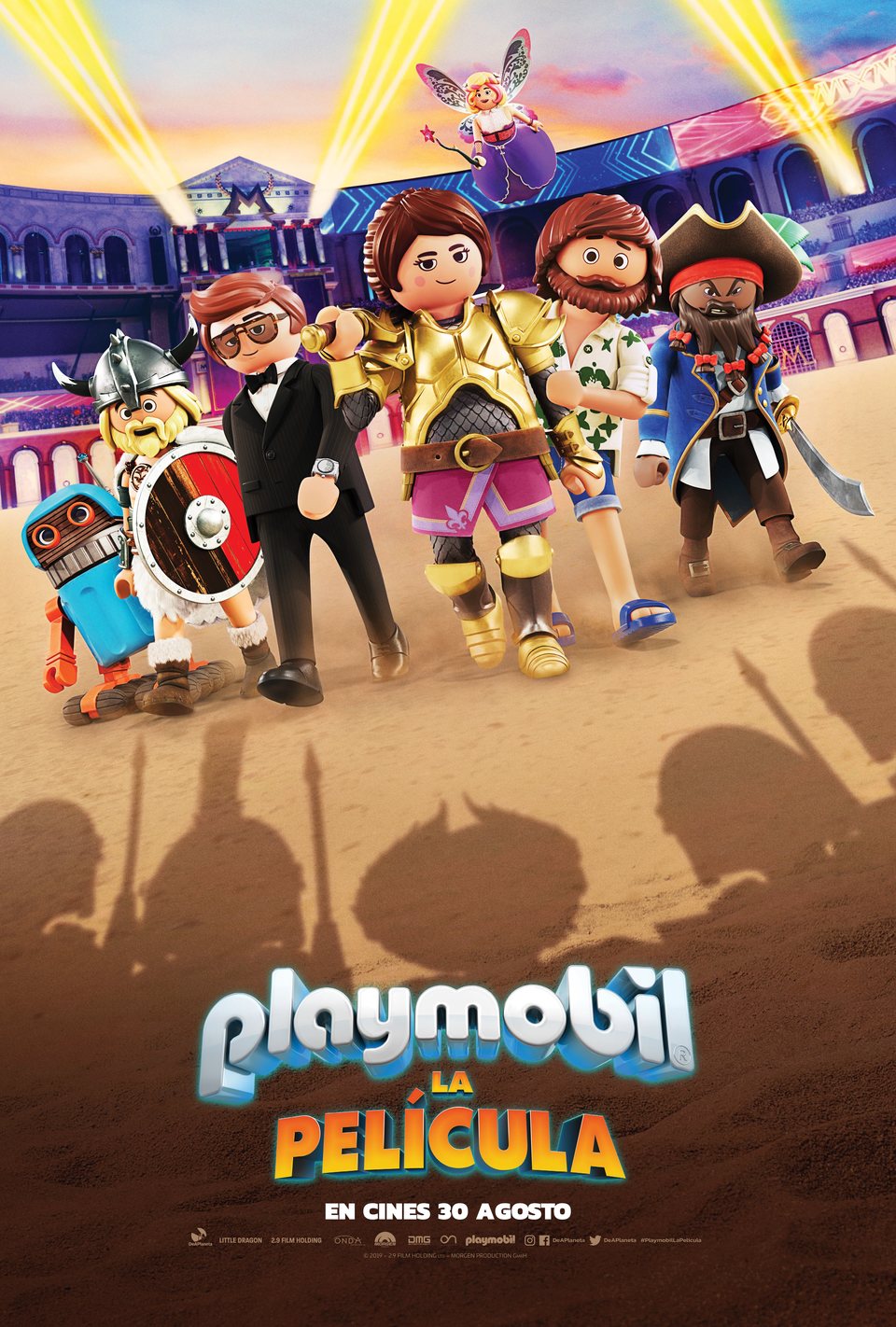 Cartel de Playmobil: The Movie - Póster español 'Playmobil: La película'