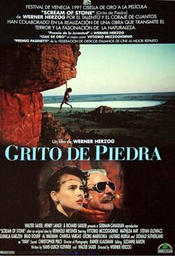 Cartel de Grito de piedra