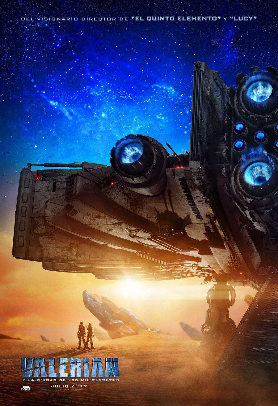 Cartel de Valerian y la ciudad de los mil planetas - España
