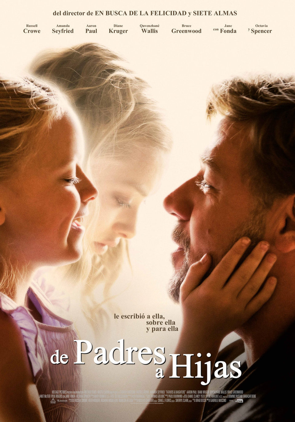 Cartel de Lo mejor de mi vida (Fathers and Daughters) - España