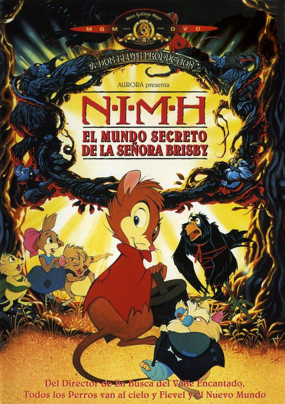 Cartel de Una ratoncita valiente - NIMH, el mundo secreto de la señora Brisby